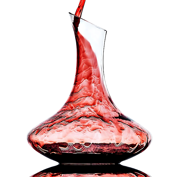 Decanter Decantador Aerador p/ Vinho em Vidro 1,7 Litros
