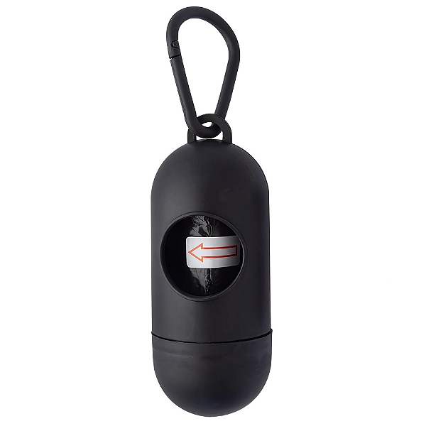 Dispenser Portátil p/ Sacos Higiênicos Cata Caca Pet Cães + Refil
