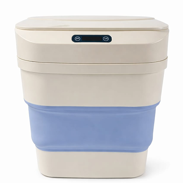 Lixeira Dobrável Inteligente com Sensor por Indução à Pilha