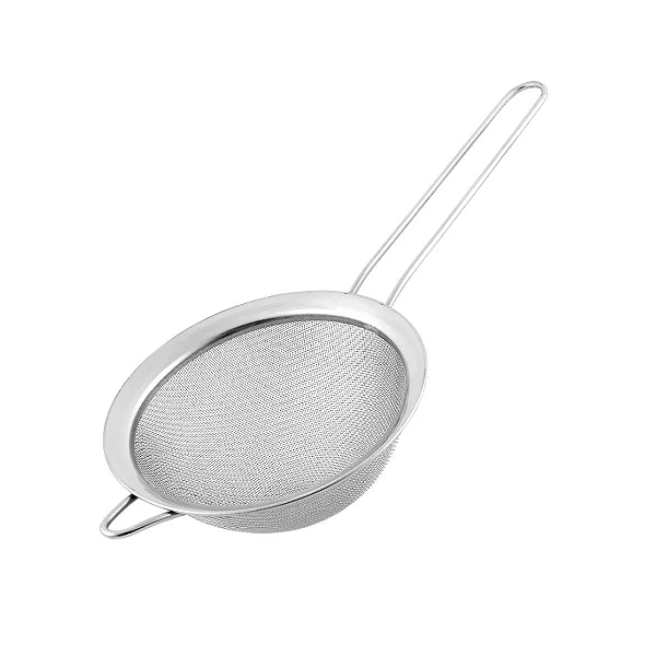 Peneira Profissional em Aço Inoxidável 14 cm