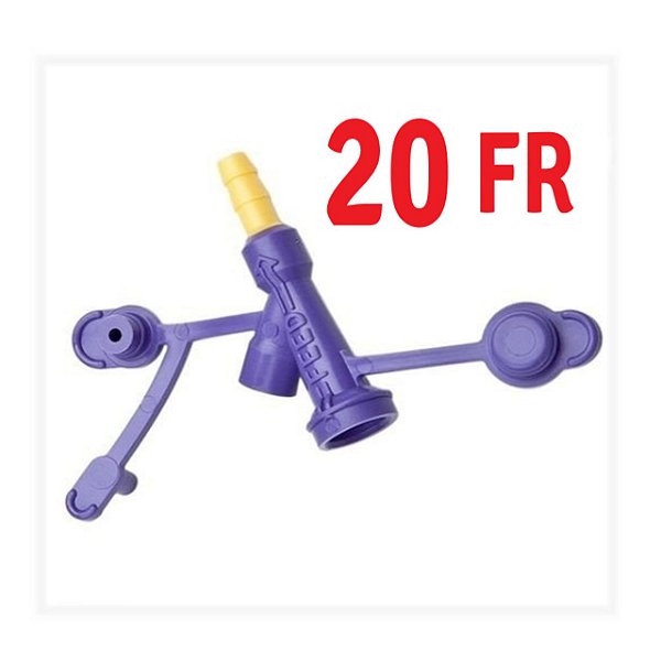 ADAPTADOR PEG NÃO ESTÉRIL ENTRISTAR KANGAROO - 20FR