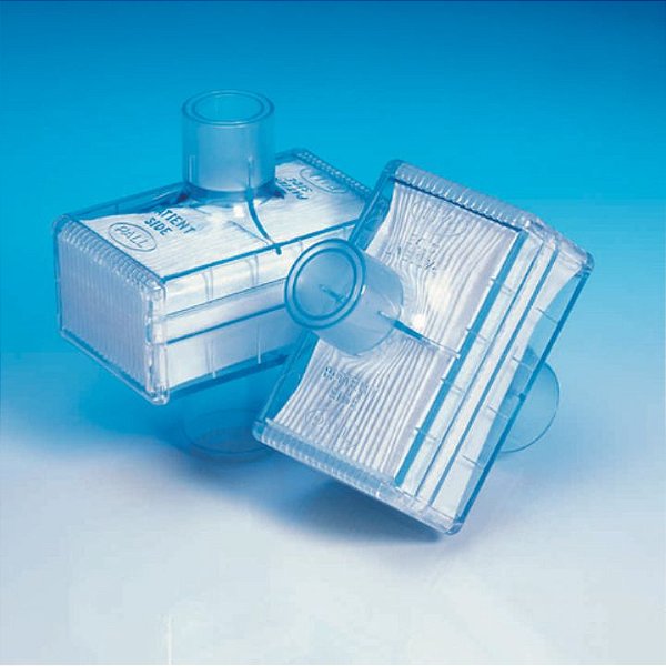 Filtro autoumidificador barreira bactéria/vírus para ventilação mecânica - PALL Ultipor® 100 Filter