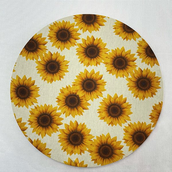 Capa para sousplat - Girassol