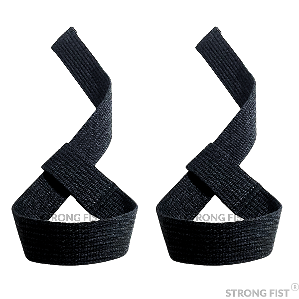 Par Strap Para Treino Academia - Crossfit - Strong Fist - Preto