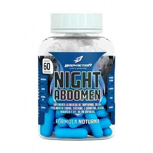 Night Abdômen 60 Caps - BodyAction