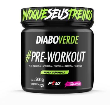 Pré Treino Diabo Verde 150g/300g - Ftw