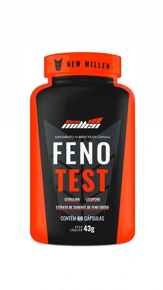 Feno Test New Millen - 60 Caps