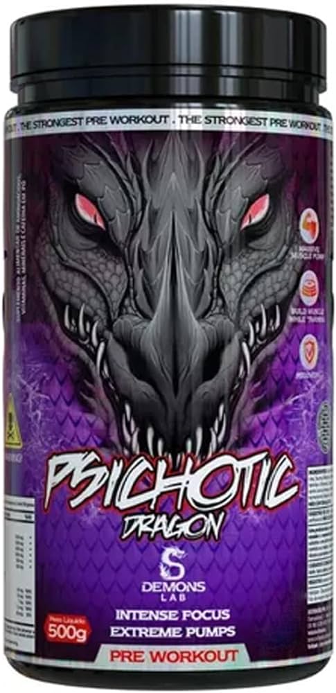 Pré Treino Psichotic Dragon - 500g