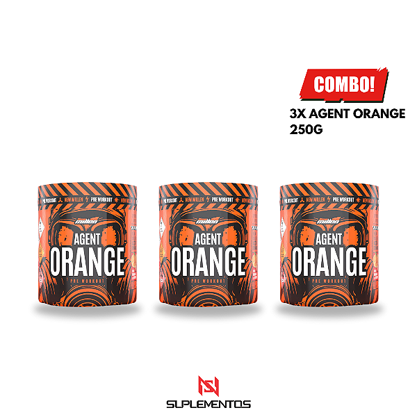 Combo 3x Agent Orange 250g - New Millen
