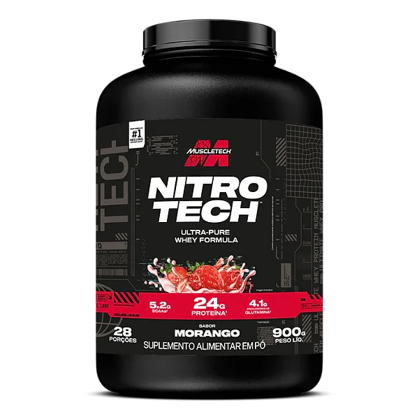Whey Protein Ultra Pure Nitro Tech 900gr - Muscletech