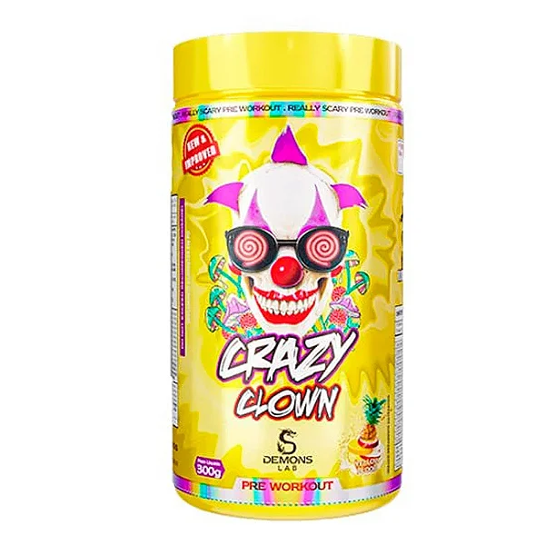 Crazy Clown Pre Workout 300g Pré Treino - Demons Lab