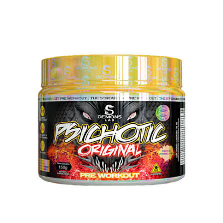 Pré- treino Demons Lab Psychotic Aminoácidos/termogênic