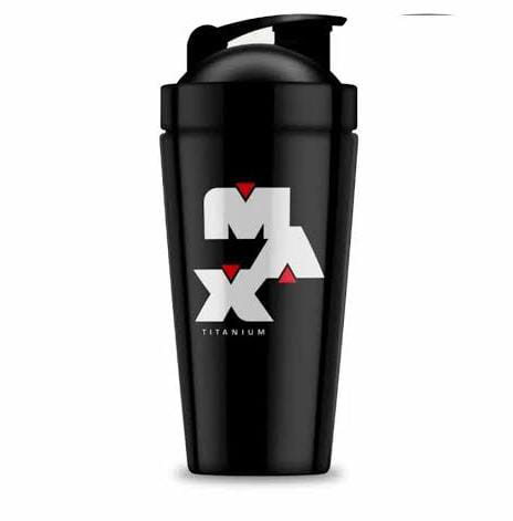 Coqueteleira 1 Dose 750ml de Metal Eu Sou Max - Max Titanium
