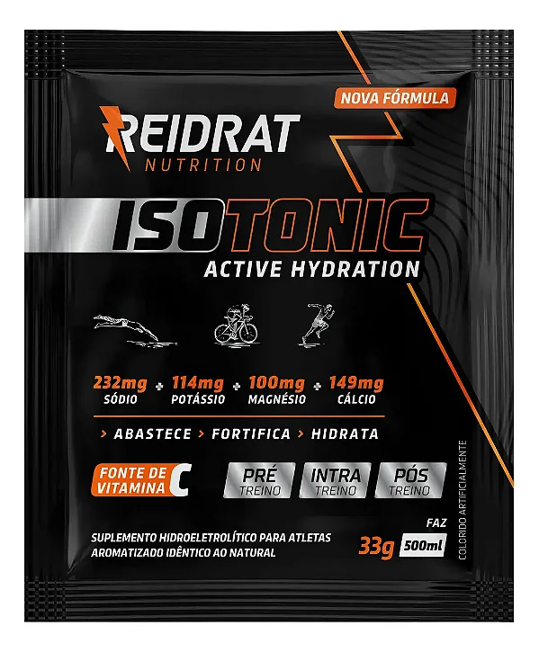 Isotonic Reidrat - Carbo + Eletrólitos sabor Uva 33g