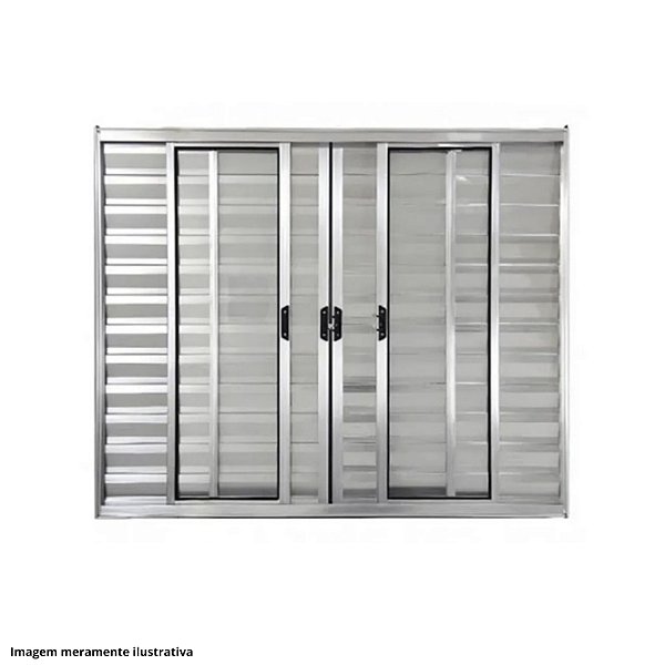 Veneziana 6 folhas Brilhante