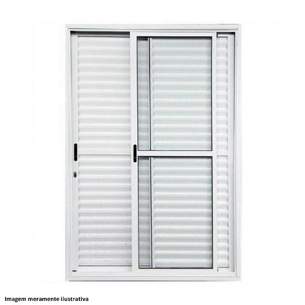 Porta Balcão 3 folhas Branca