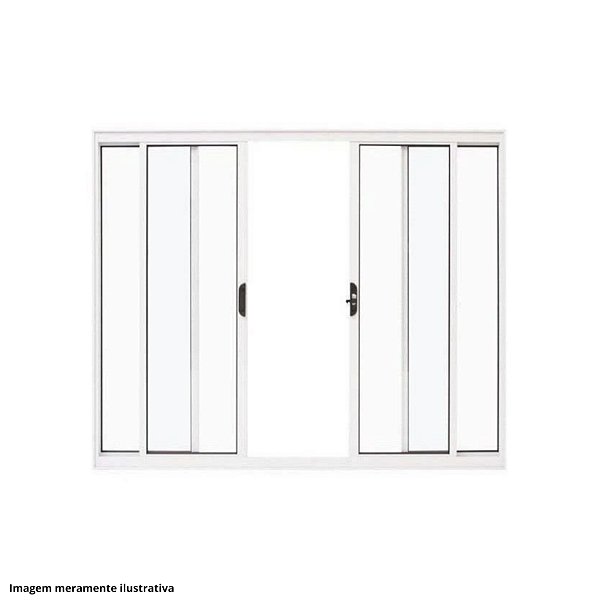 Vitro 4 folhas Branco