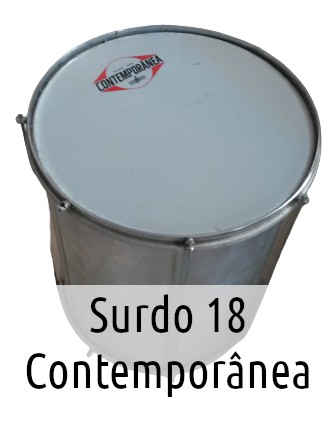 Surdo Contemporânea 18x45 Alumínio Linha Light Ny 159lt - usado