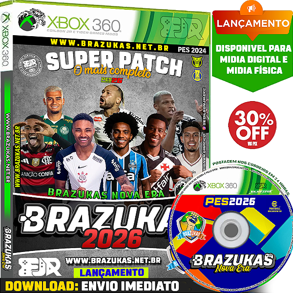 🎮 NOVO PES 2026 PREMIUM SETEMBRO 2025 | MULTI NARRADORES | SUPER BRAZUKAS eFootball ⭐⭐⭐⭐⭐