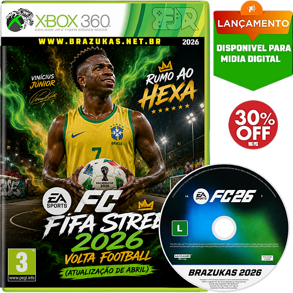 SUPER LANÇAMENTO | FIFA STREET - EA FC VOLTA 2026 | XBOX 360