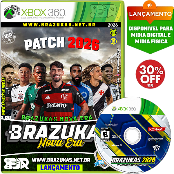 BRAZUKAS ATUALIZADO JUNHO 2026 | ESSENCIAL | XBOX 360