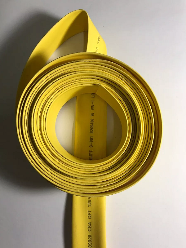ESPAGUETE TERMORETRATIL 18MM - AMARELO, AZUL, BRANCO, INCOLOR, PRETO, VERDE, VERMELHO
