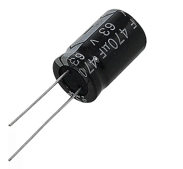 CAPACITOR ELETROLÍTICO 105° 470UF X 63V