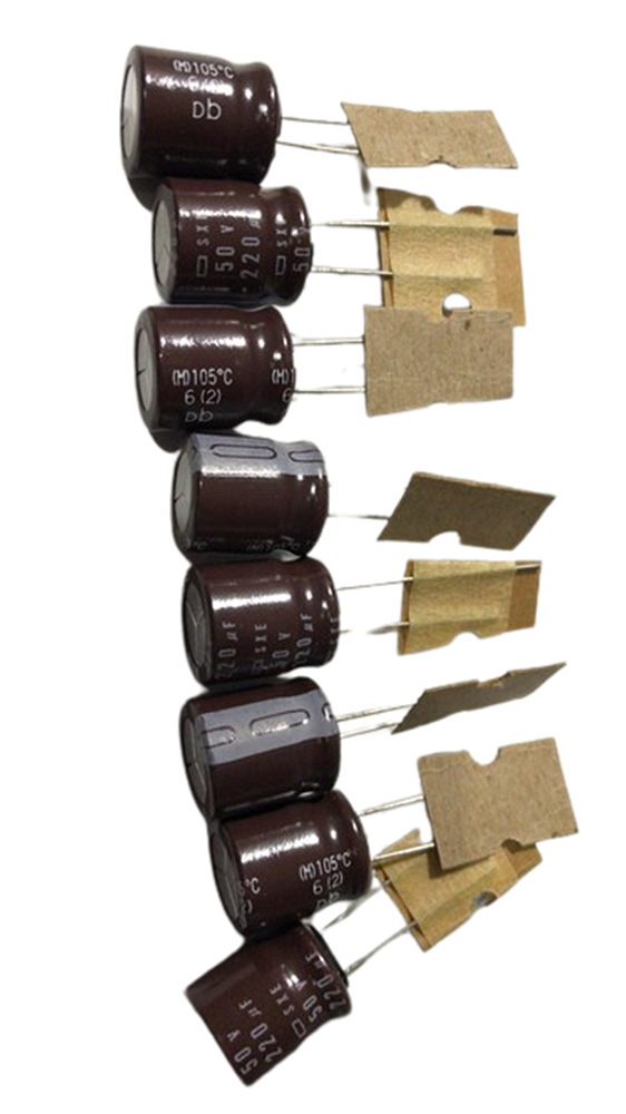 CAPACITOR ELETROLÍTICO 105° 220UF X 50V