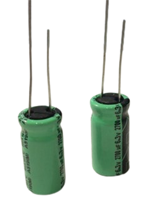 CAPACITOR ELETROLÍTICO 105° 2700UF X 6,3V