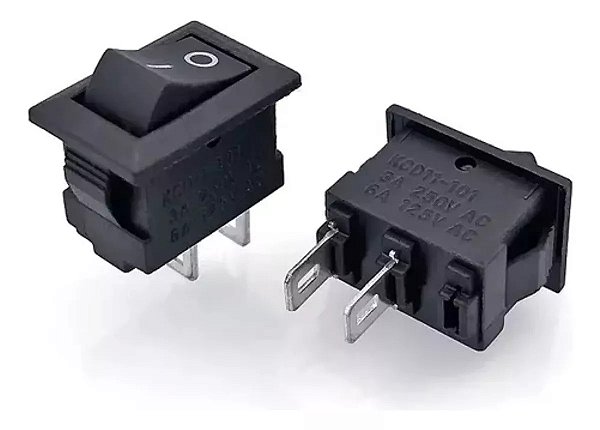 CHAVE GANGORRA ON/OFF KCD11-101 2 TERMINAIS - MINI