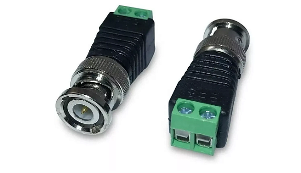 CONECTOR PLUG BNC MACHO COM BORNE