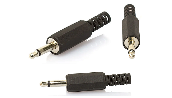 CONECTOR PLUG P2 MONO PLÁSTICO