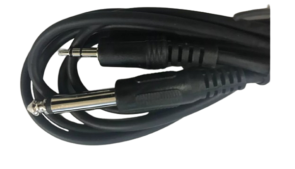 CABO P10 MONO PARA P2 ESTEREO NIQUEL 2MTS