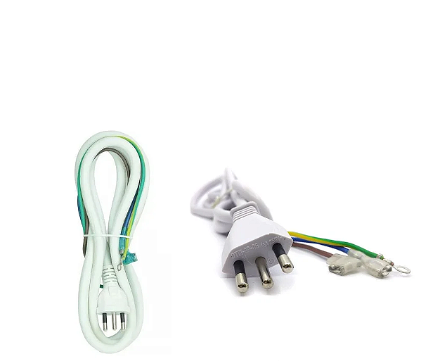 CABO DE FORÇA PARA MICROONDAS 16A 1,5MM - 1,5 METRO