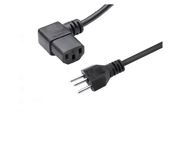 CABO DE FORÇA TRIPOLAR 90 GRAUS 10A 3X0,75MM