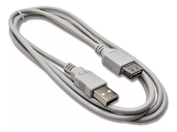 CABO USB EXTENSAO MACHO X FEMEA 1,8MT MACHO A X FEMEA A