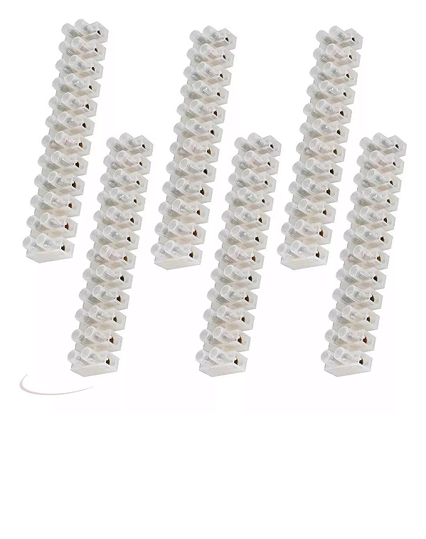 CONECTOR EM BARRA TIPO SINDAL 6MM CTB10620
