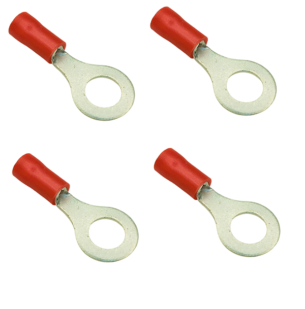 TERMINAL PRÉ-ISOLADO TIPO ANEL OLHAL 0,5-1,5MM² 6,5MM TPA10106