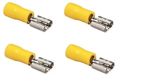 TERMINAL PRÉ-ISOLADO TIPO FEMEA 4,0-6,0MM² 25MM TPF10625