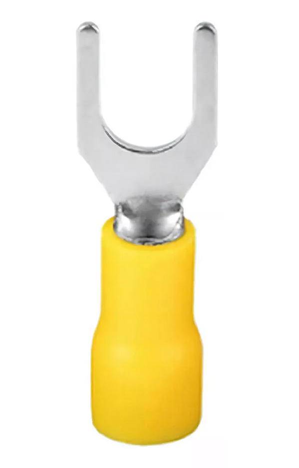 TERMINAL PRÉ-ISOLADO TIPO GARFO FORQUILHA 4,0-6,0MM² 4,3MM TPG10604