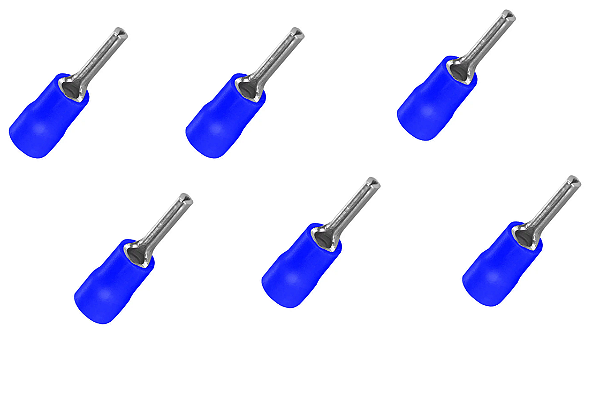 TERMINAL PRÉ-ISOLADO TIPO PINO 1,5-2,5MM² 20MM TPP10220