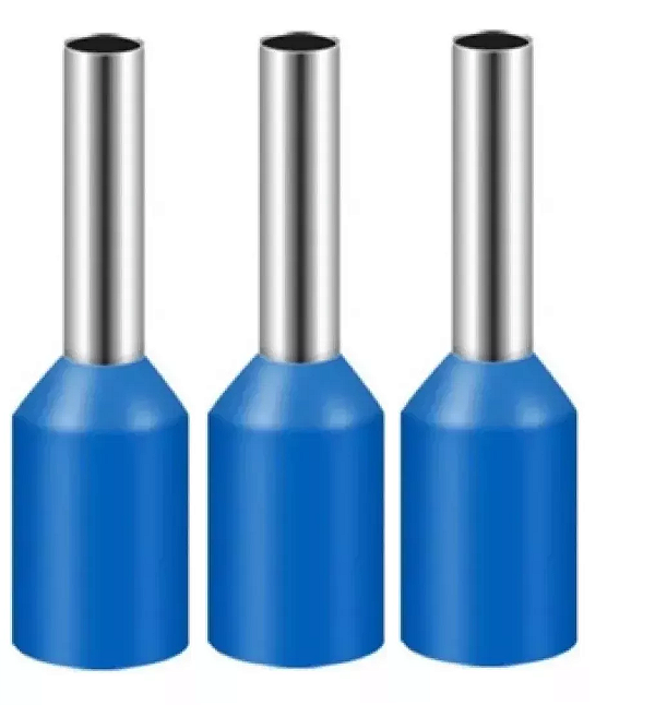 TERMINAL PRÉ-ISOLADO TUBULAR ILHOS TUBO SIMPLES 2,5MM² 8MM TPT10208