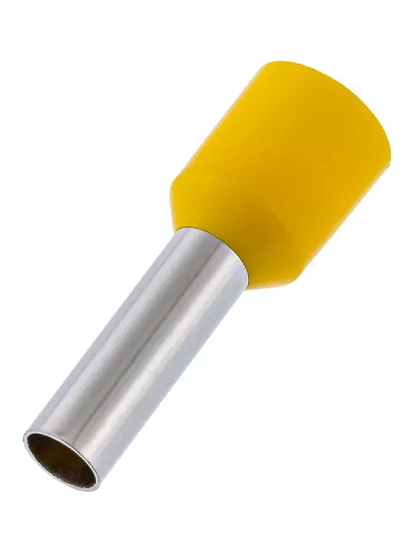 TERMINAL PRÉ-ISOLADO TUBULAR ILHOS TUBO SIMPLES 6,0MM² 12MM TPT10612