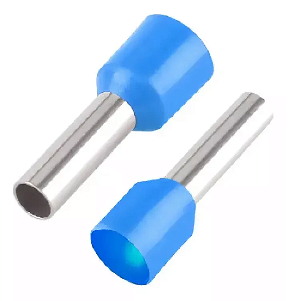 TERMINAL PRÉ-ISOLADO TUBULAR ILHOS TUBO SIMPLES 16,0MM² 22MM TPT11622