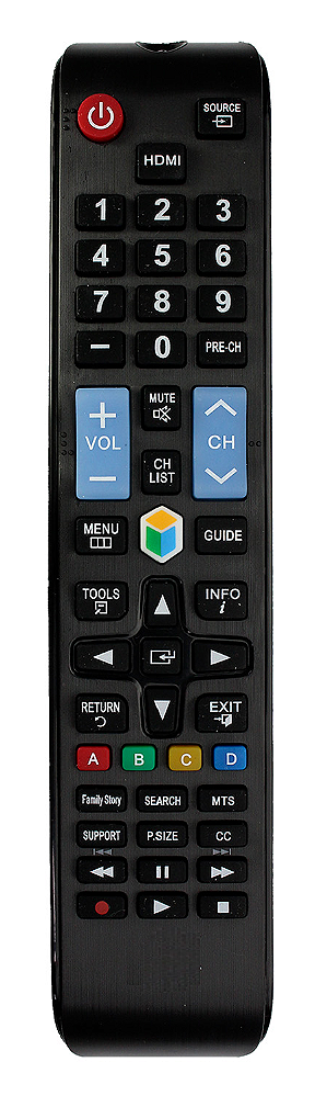 CONTROLE REMOTO PARA TELEVISAO SAMSUNG SMART AA59-00588A COM TECLA HDMI
