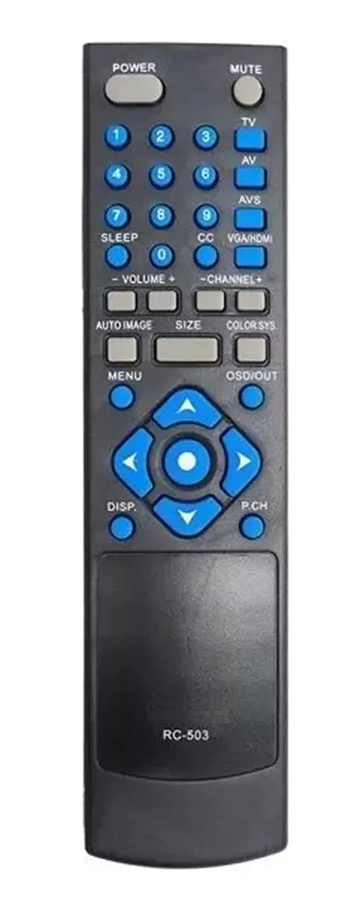 CONTROLE REMOTO PARA TELEVISAO CCE LCD RC503/TL660/TL800