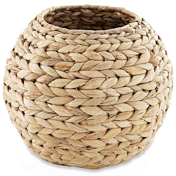 CACHEPOT ESFERA DE PALHA