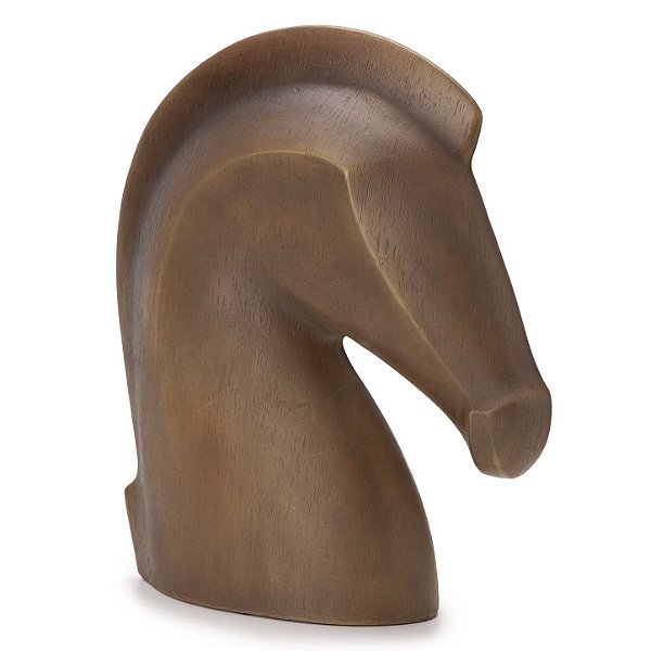 ESCULTURA CABEÇA DE CAVALO