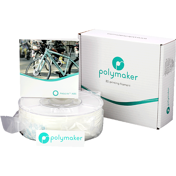 Polylite ABS White 1,75mm 3Kg