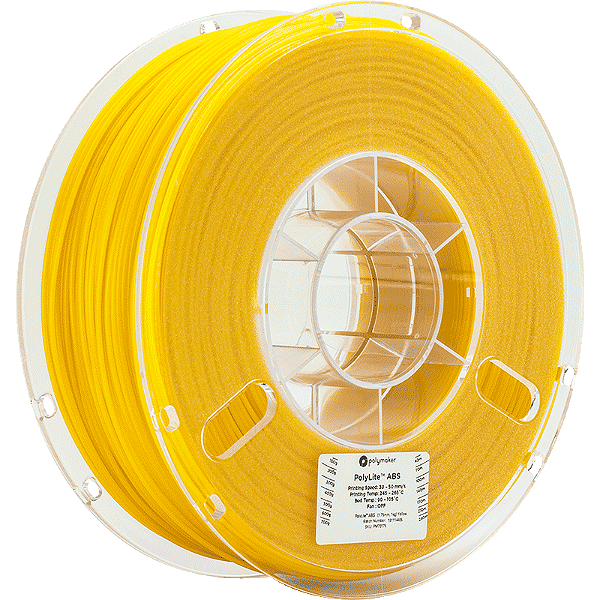 Polylite ABS Yellow 1,75mm 1Kg